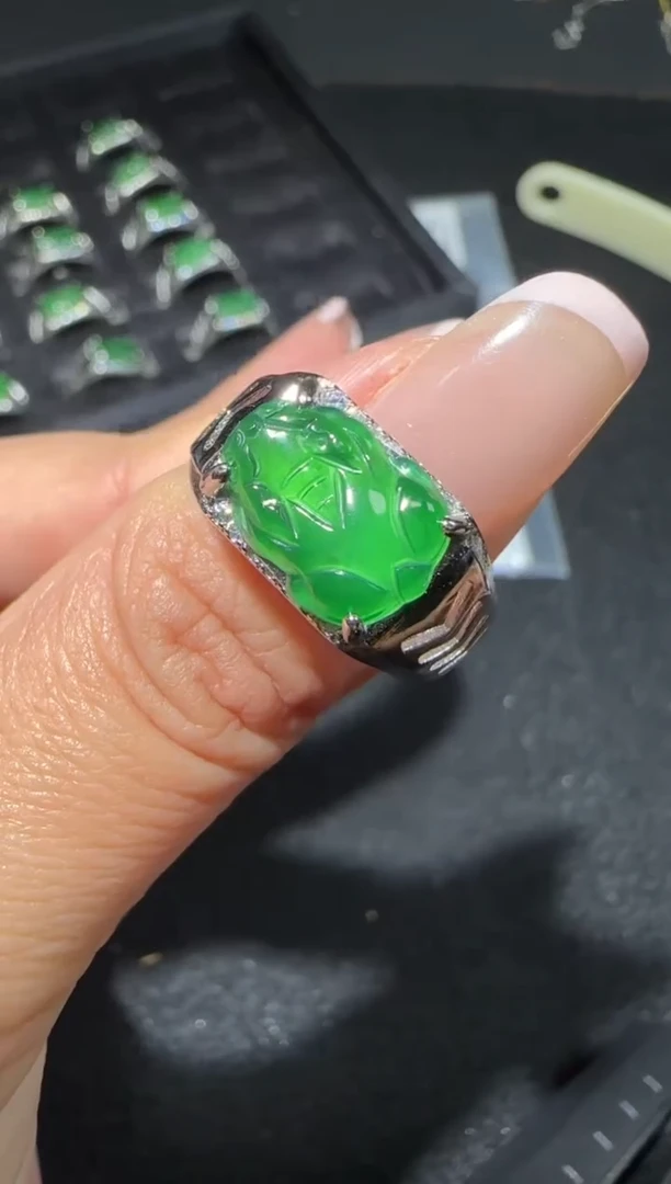 【闪购商品】翡翠戒指未镶嵌2799多样性发货拍一发一