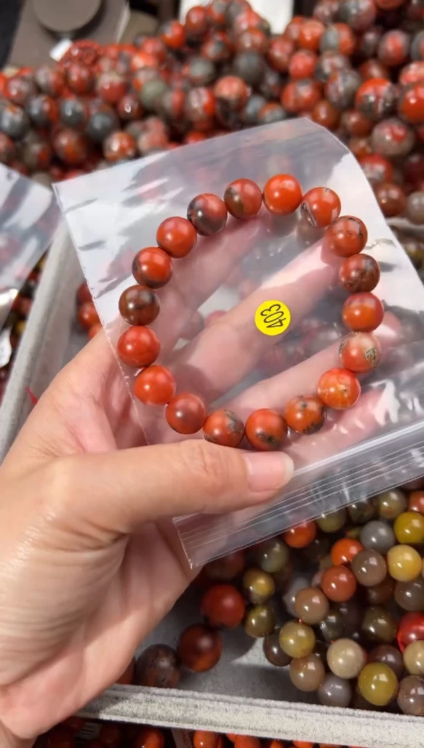 南红玛瑙手串未镶嵌11+