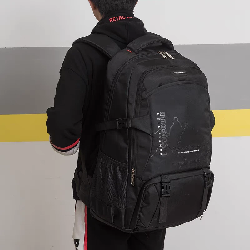 大容量户外登山包旅行包旅游双肩包男女书包背包出差打工装衣服包