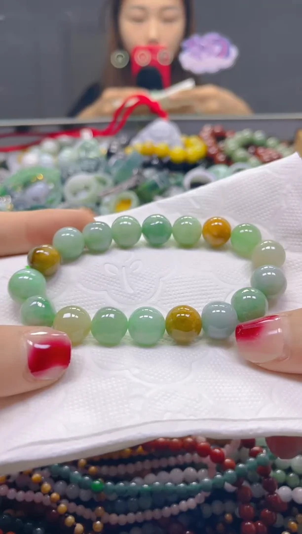 颈饰未镶嵌翡翠10MM