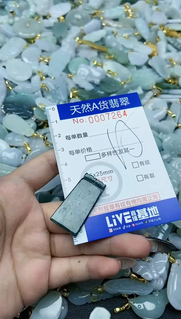 【闪购商品】翡翠颈饰未镶嵌天然A货翡翠