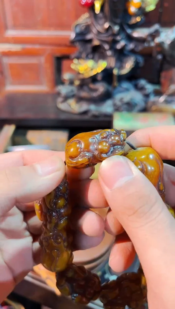 【闪购商品】蜜蜡颈饰未镶嵌硕少爷精选专属链接70