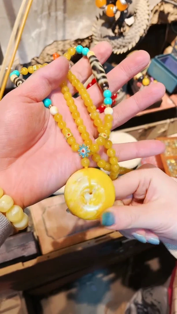 【闪购商品】蜜蜡颈饰未镶嵌七七优选专属链接19