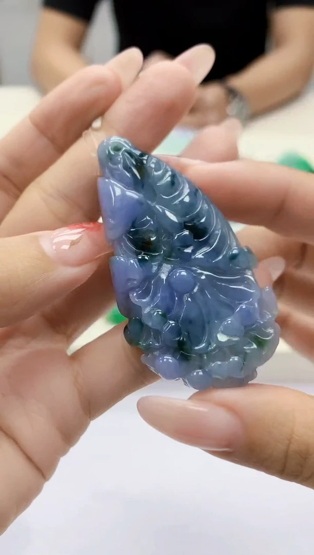 未镶嵌定制翡翠4856ty-毛货挂件35