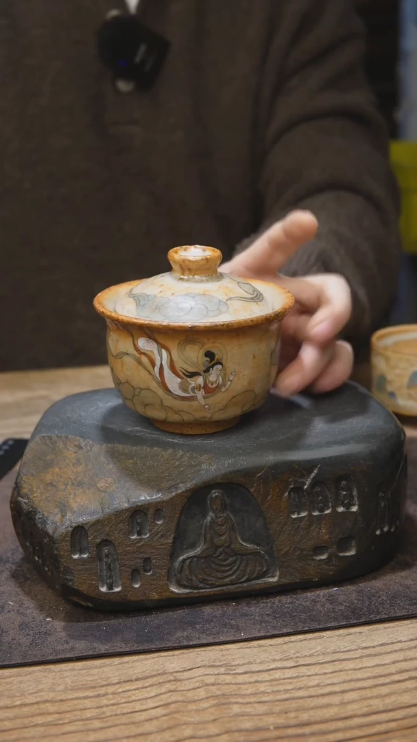 匣钵泥志野手绘502