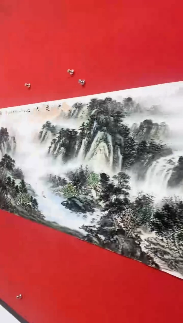 国画国画--单张---画面随机--山水1源远流长