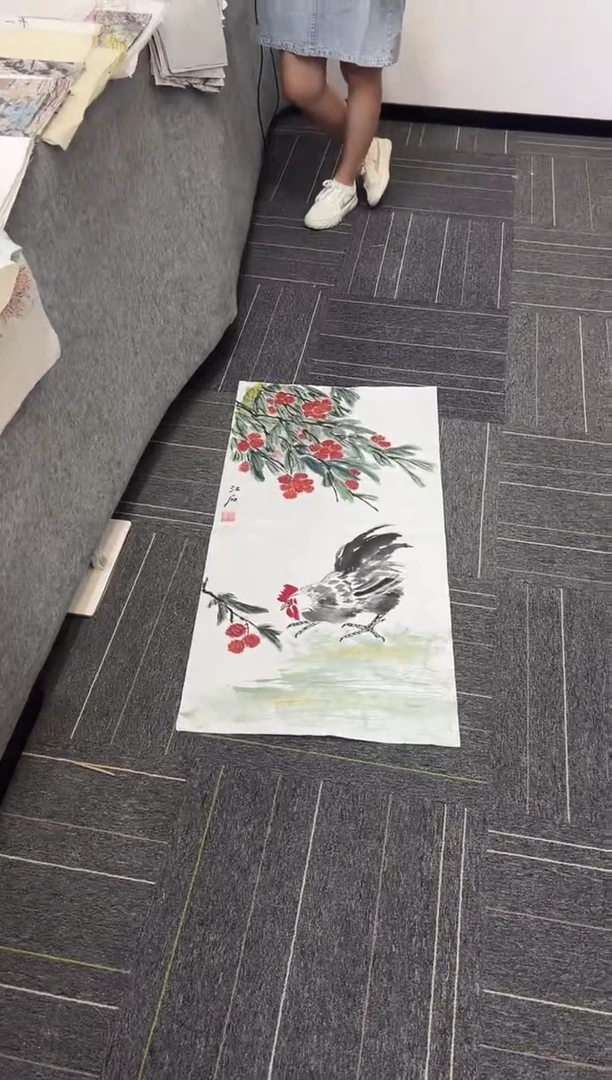 国画 国画国画鉴赏手绘实稿-