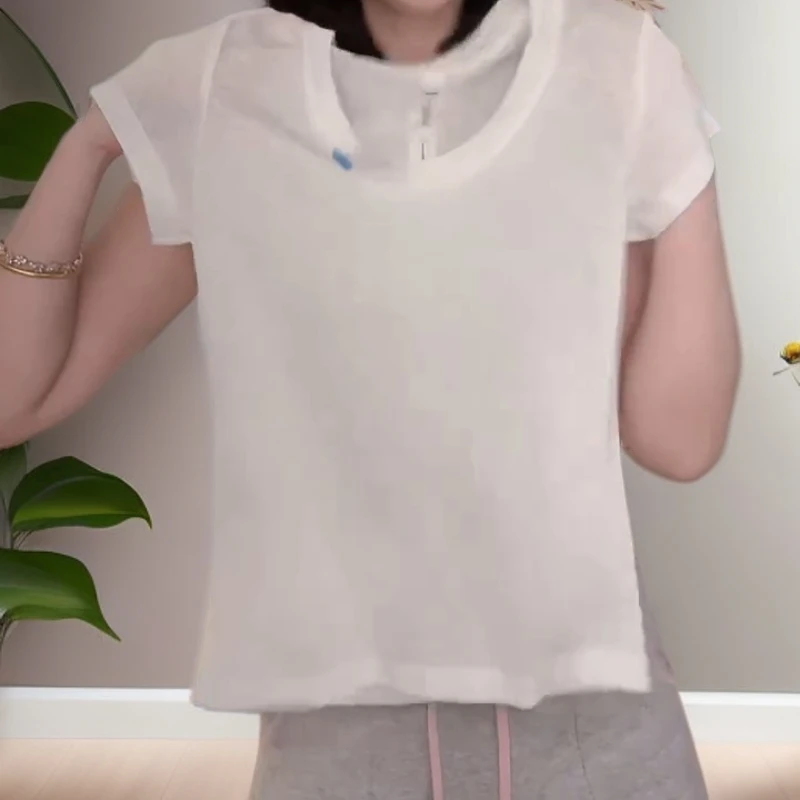 夏季新款印花短袖T恤潮流休闲上衣C5486