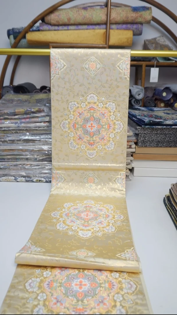 织绣75全通宝相花 宝相花