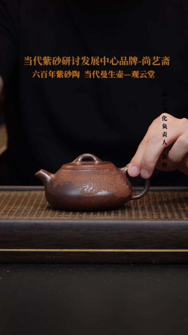 茶壶紫砂宜兴紫砂 紫砂壶 石瓢