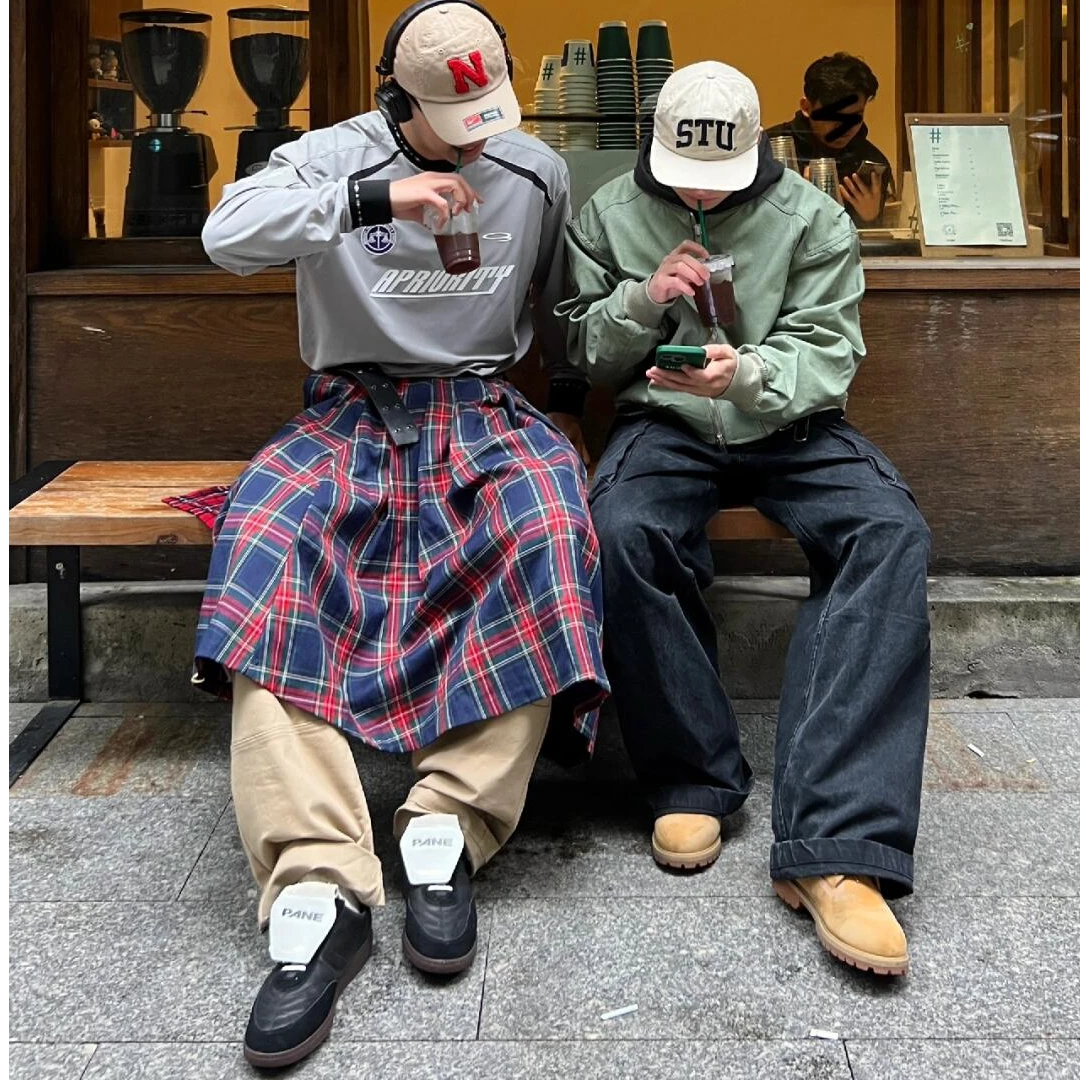 【牛魔王】日系潮牌m家破洞均码牛仔外套