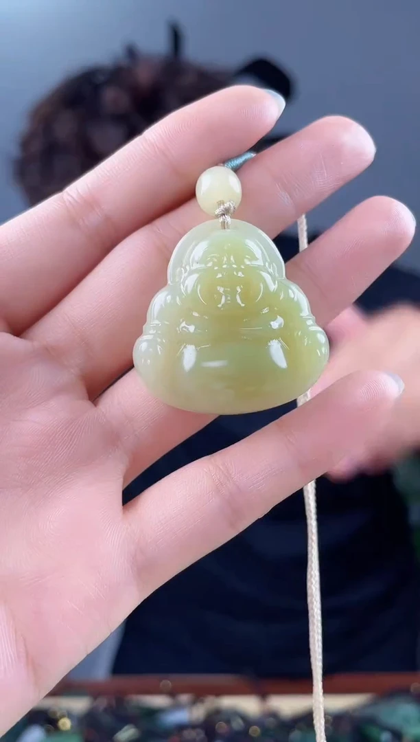 和田玉未镶嵌颈饰拍一发一，多样性发货