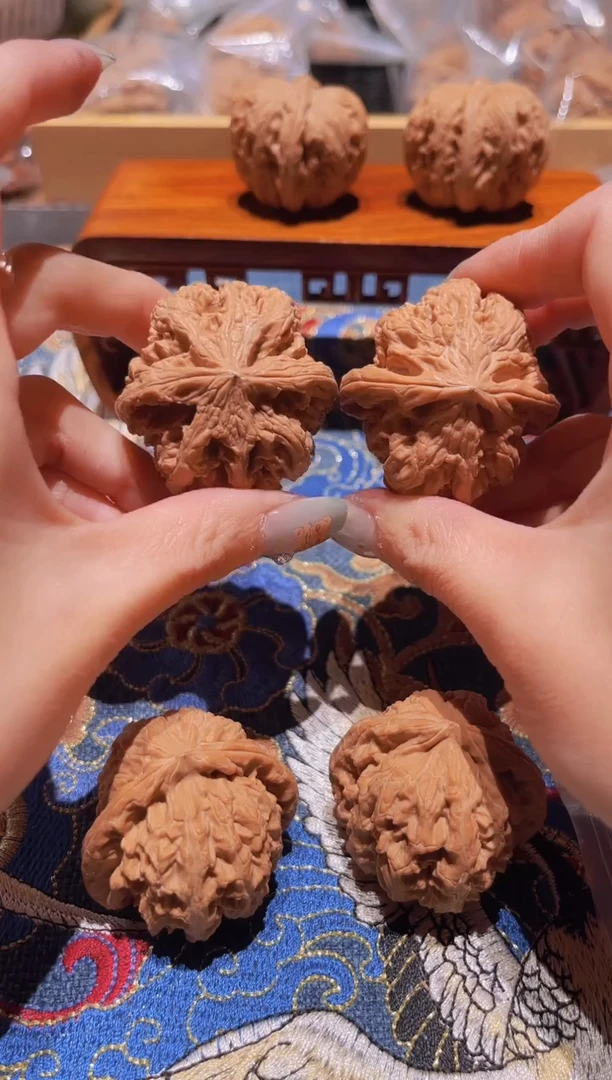 把件文玩核桃084粗筋42