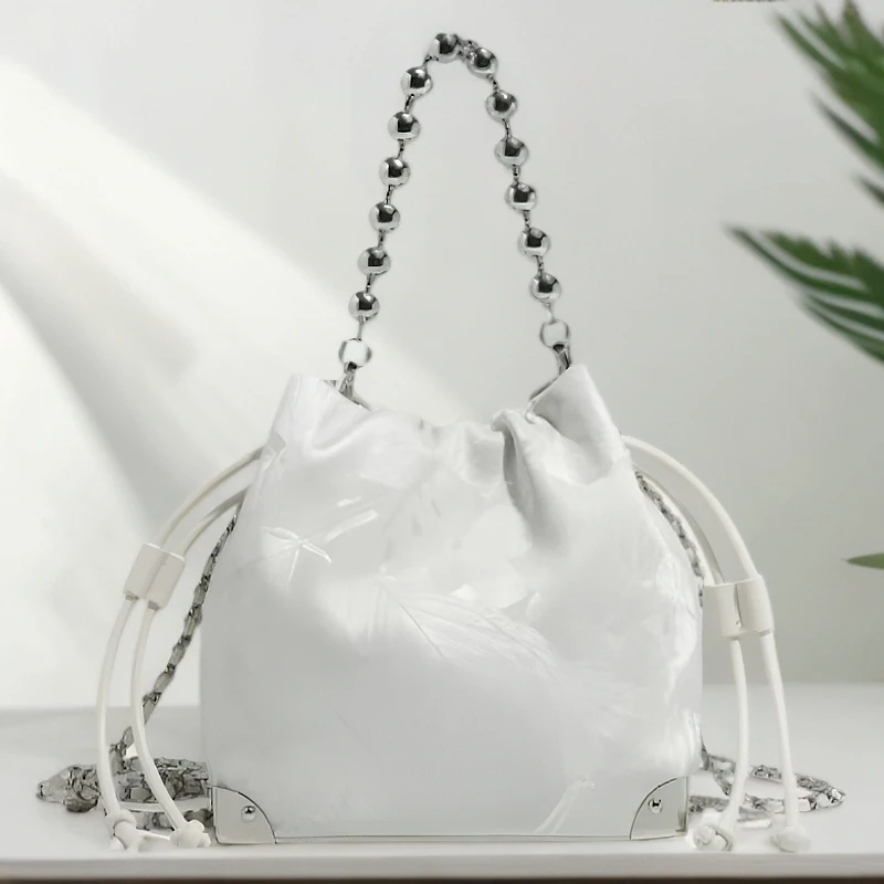 包包韩系高级感百搭水桶包夏季2025新款小众