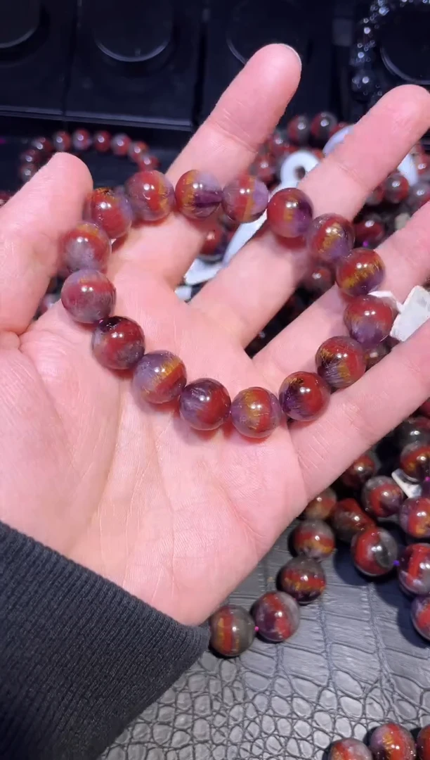 【闪购商品】水晶手链未镶嵌极光单圈A13（多样性发其一）