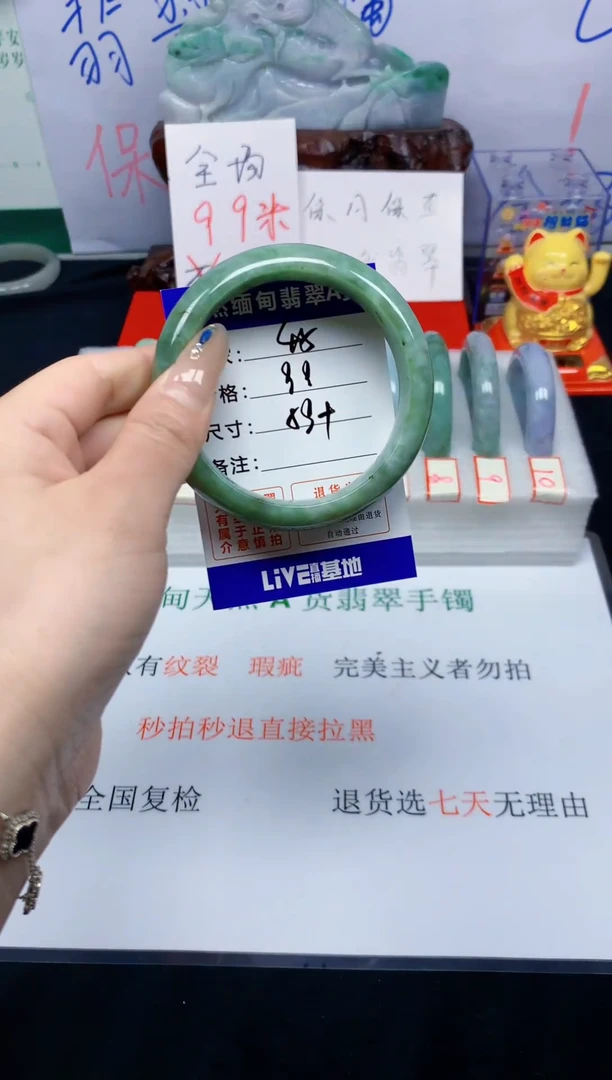 未镶嵌手镯翡翠45