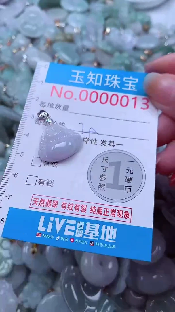 吊坠(不含链)未镶嵌翡翠13