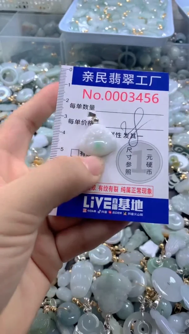 颈饰未镶嵌翡翠3456
