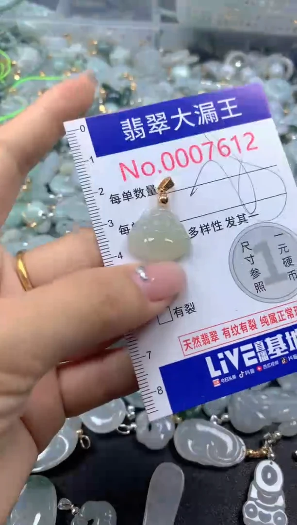 颈饰未镶嵌翡翠7612