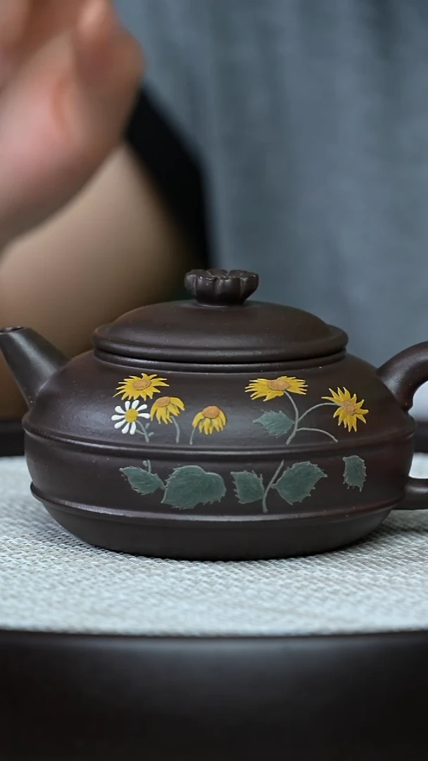 茶壶紫砂0709早直播季畅园向阳而生JCY-0289