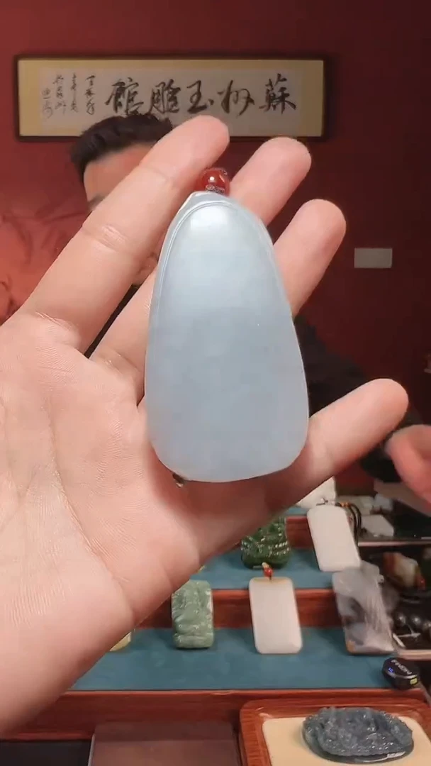 吊坠(不含链)未镶嵌和田玉35