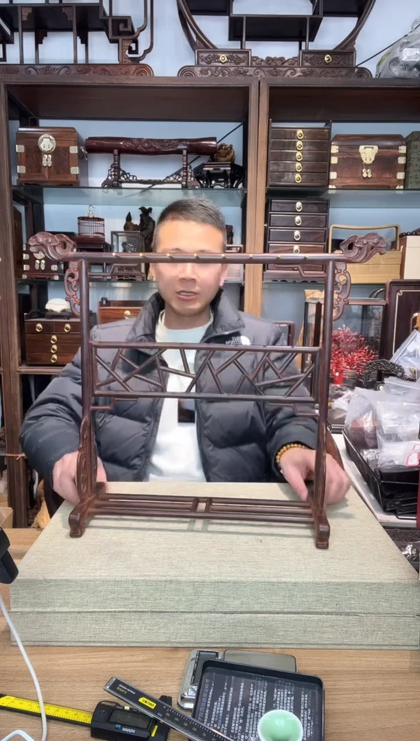 乌木类书架909小叶紫檀笔架