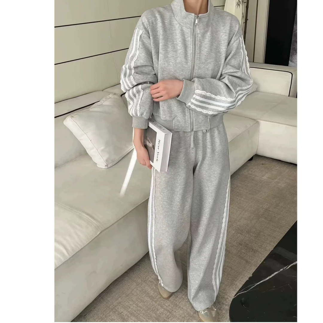M-miao家早春运动风套装