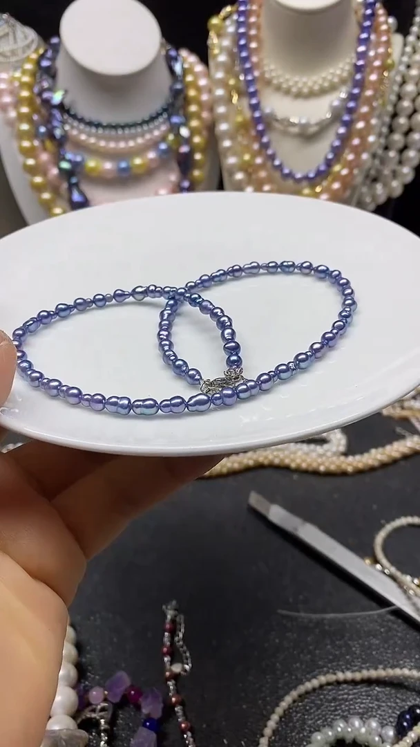 颈饰未镶嵌淡水珍珠多人