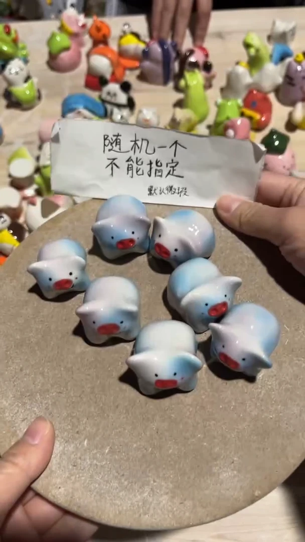 【闪购商品】摆件60纯手工微瑕陶瓷