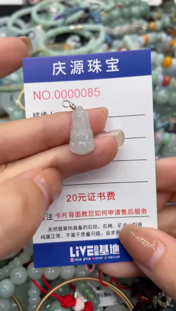 翡翠未镶嵌颈饰109