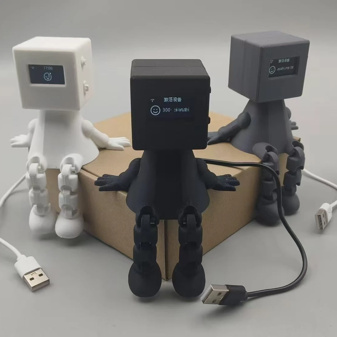 虾哥同款小智AI底座Xmini C3聊天机器人3D打印diy充电底座套件