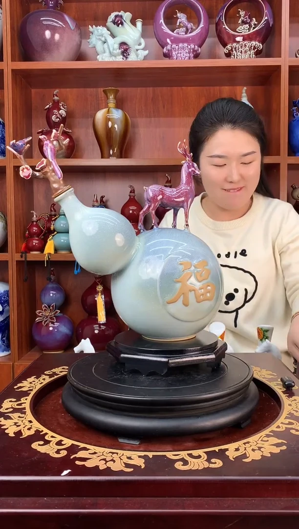 瓷3斤装福鹿空酒坛