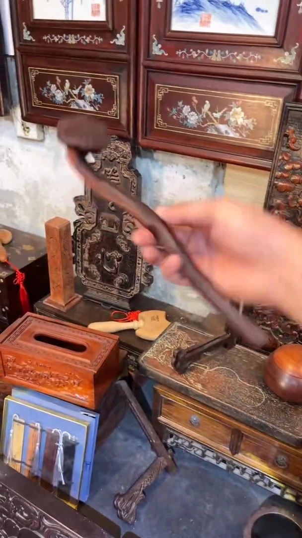 非洲紫檀（红花梨）如意