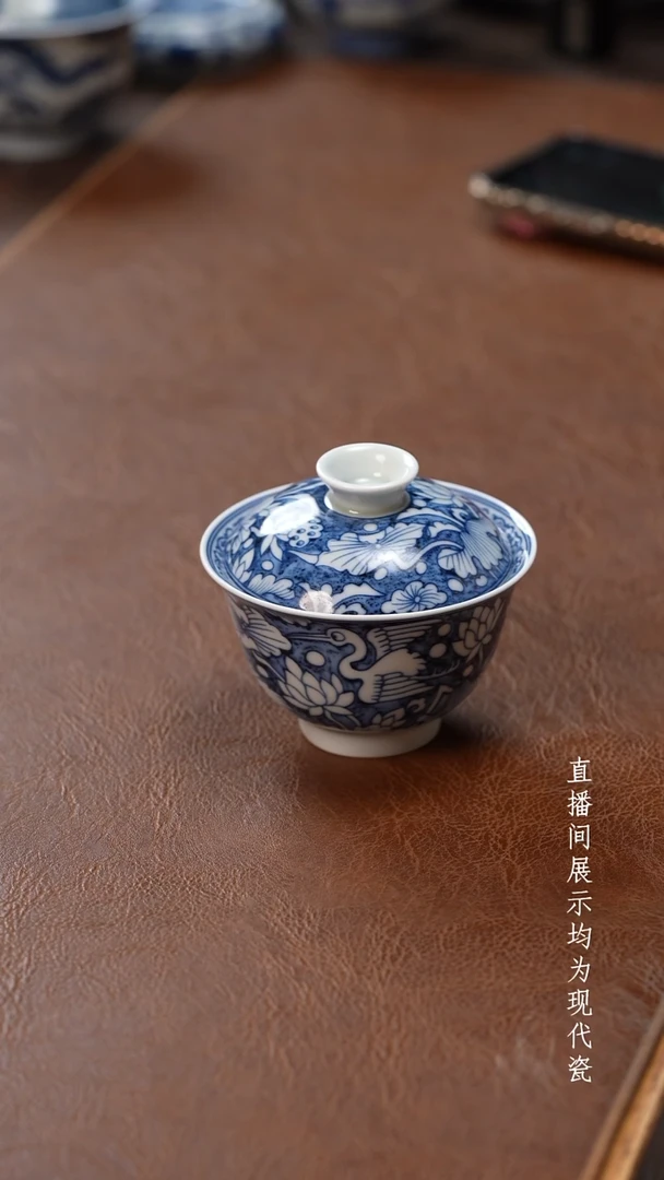 茶器茶器一鹭盖碗