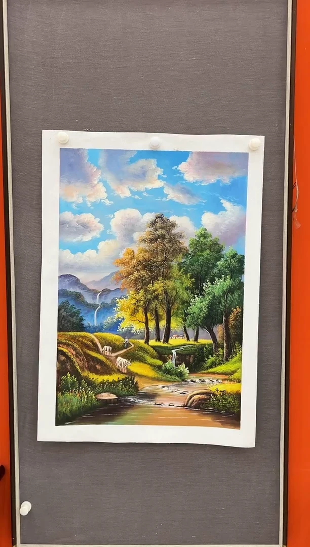 油画二郎油画展览精品