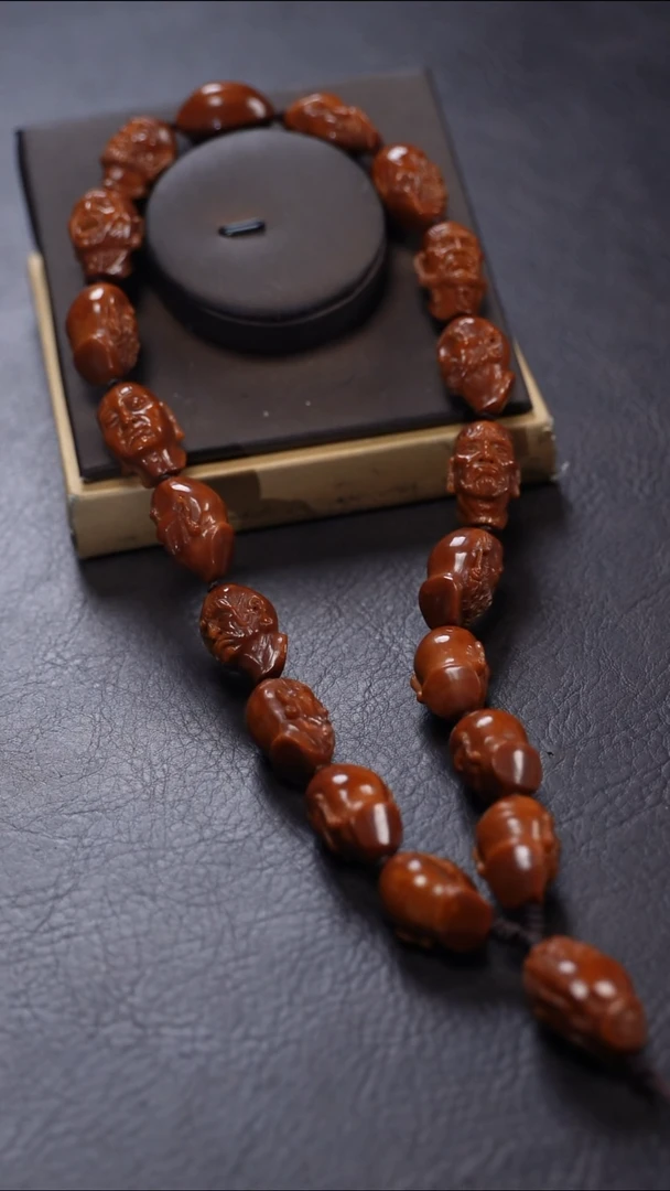 手串/手链橄榄核八万核雕文玩作品