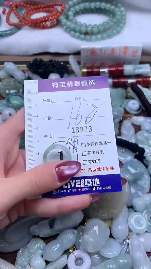 颈饰未镶嵌翡翠早16.8