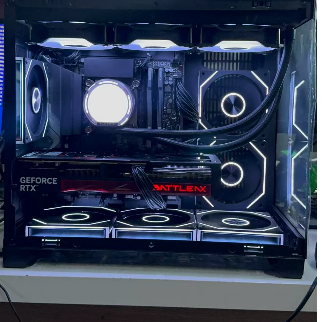 电脑DIY 海景房7800X3D  5070
