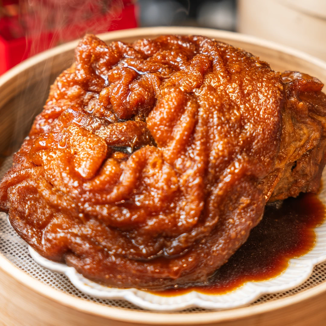 【饭花头甄选】走油蹄髈鲜香嫩滑年货下饭菜真空包装900g京东包邮