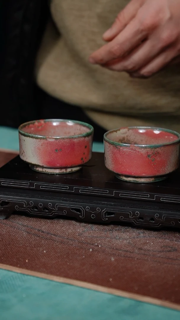 【闪购商品】23-2直壁杯（炉钧釉 窑变随机）