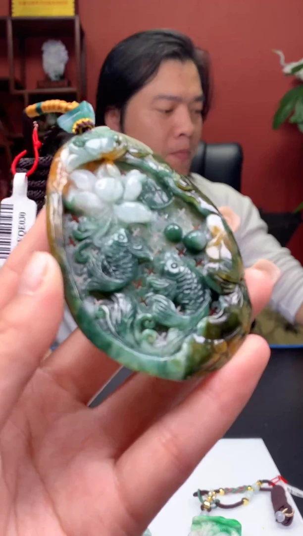 吊坠(不含链)未镶嵌翡翠天然翡翠A货56