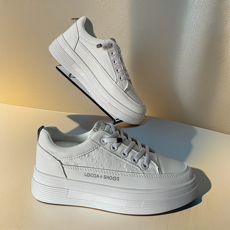 新H小白鞋2025新款厚底运动小白鞋网红爆款休闲潮流百搭新疆包邮