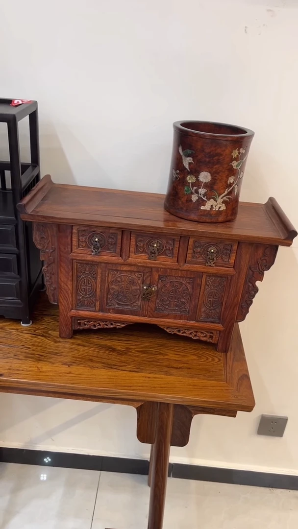 【闪购商品】贡木雕刻翘头案翘头案