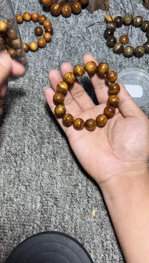 金丝楠手串/手链枯木1.5单圈88