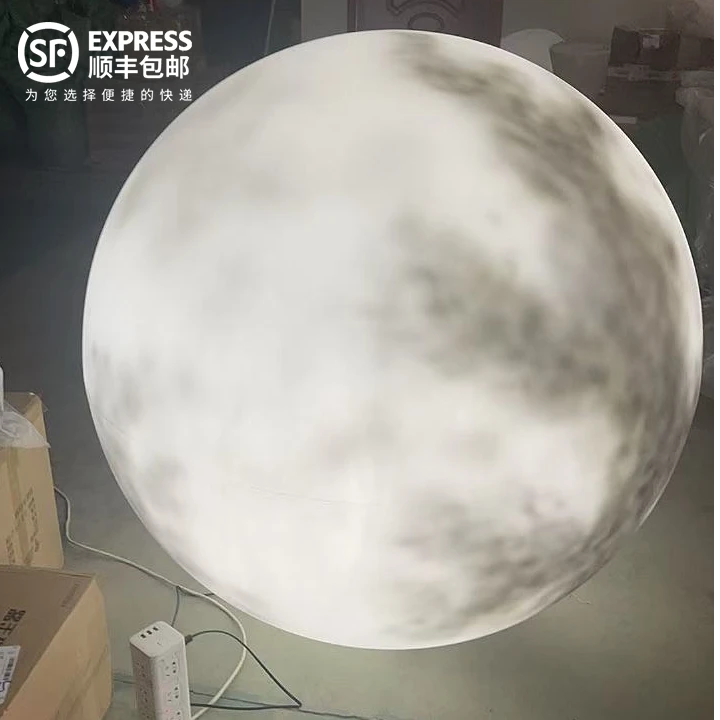 月球灯大型庭院灯景观氛围装饰灯网红景点打卡轻奢客厅创意简约