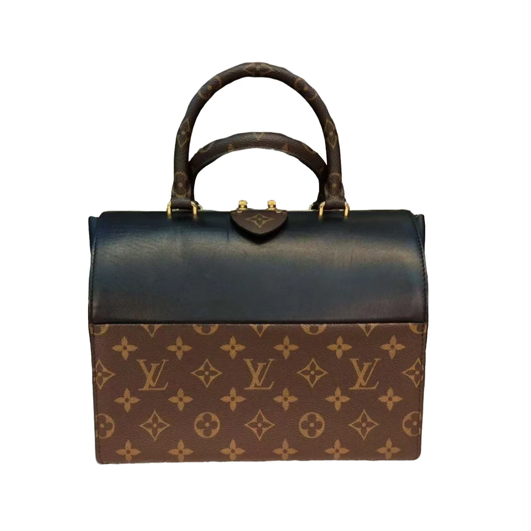 95新 LouisVuitton/路易威登 安洁利 限量款波士顿中号单肩包
