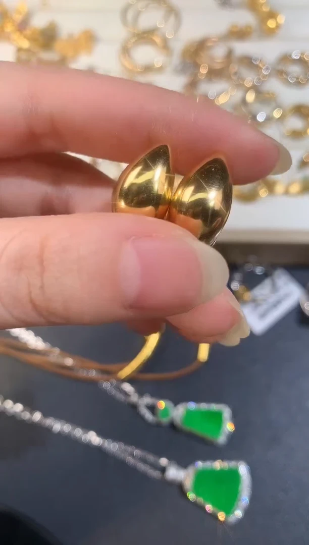 耳饰18K金D383|3380