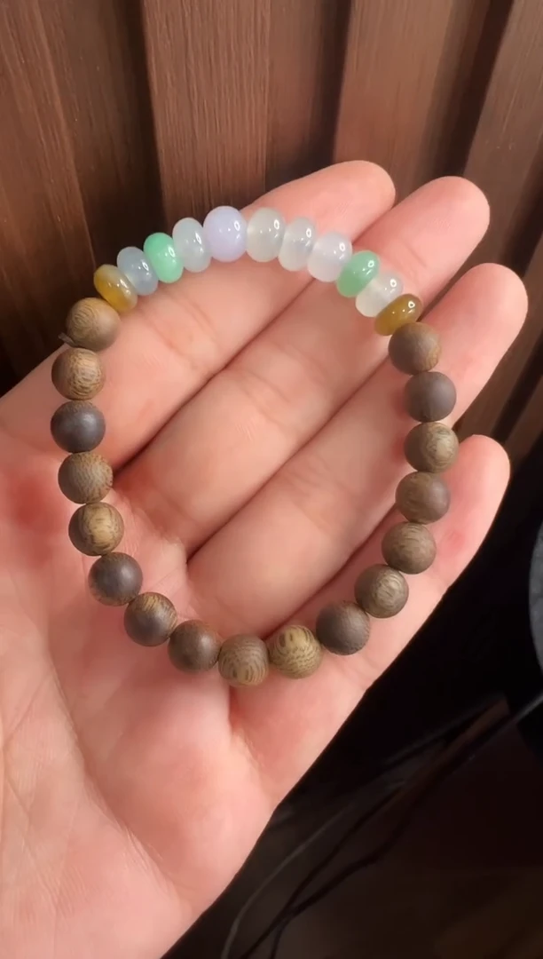 未镶嵌手串翡翠多宝沉香手串