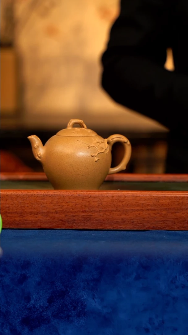 紫砂 宜兴紫砂 LNF 段泥 玉兰花