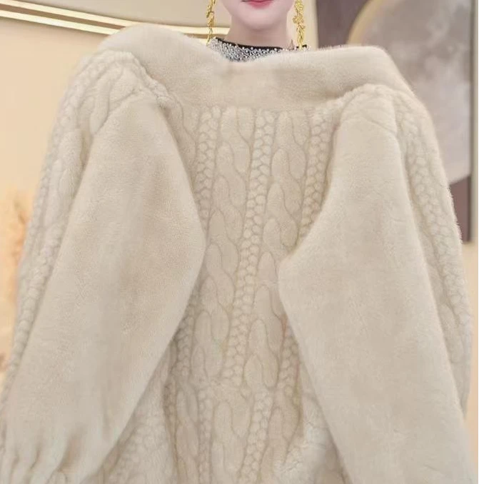 XA北极貂轻奢时尚贵气女士外套